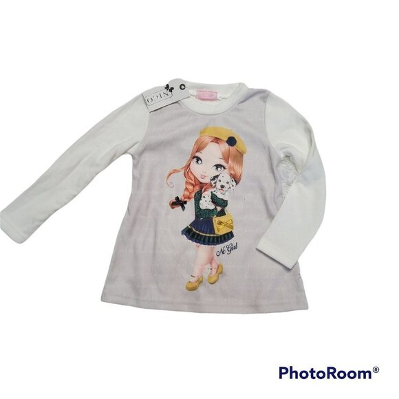 New with Tags Nico Girl's/ Toddlers' Thermal Full Sleeve Tunic Top - 12M - Picture 1 of 10